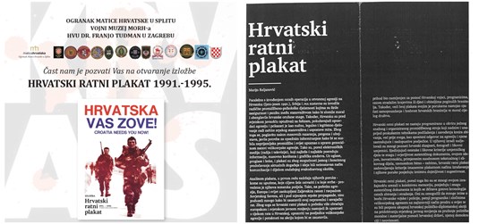 U Sveučilišnoj knjižnici otvara se izložba: Pogledajte originalne ratne plakate iz Domovinskog rata